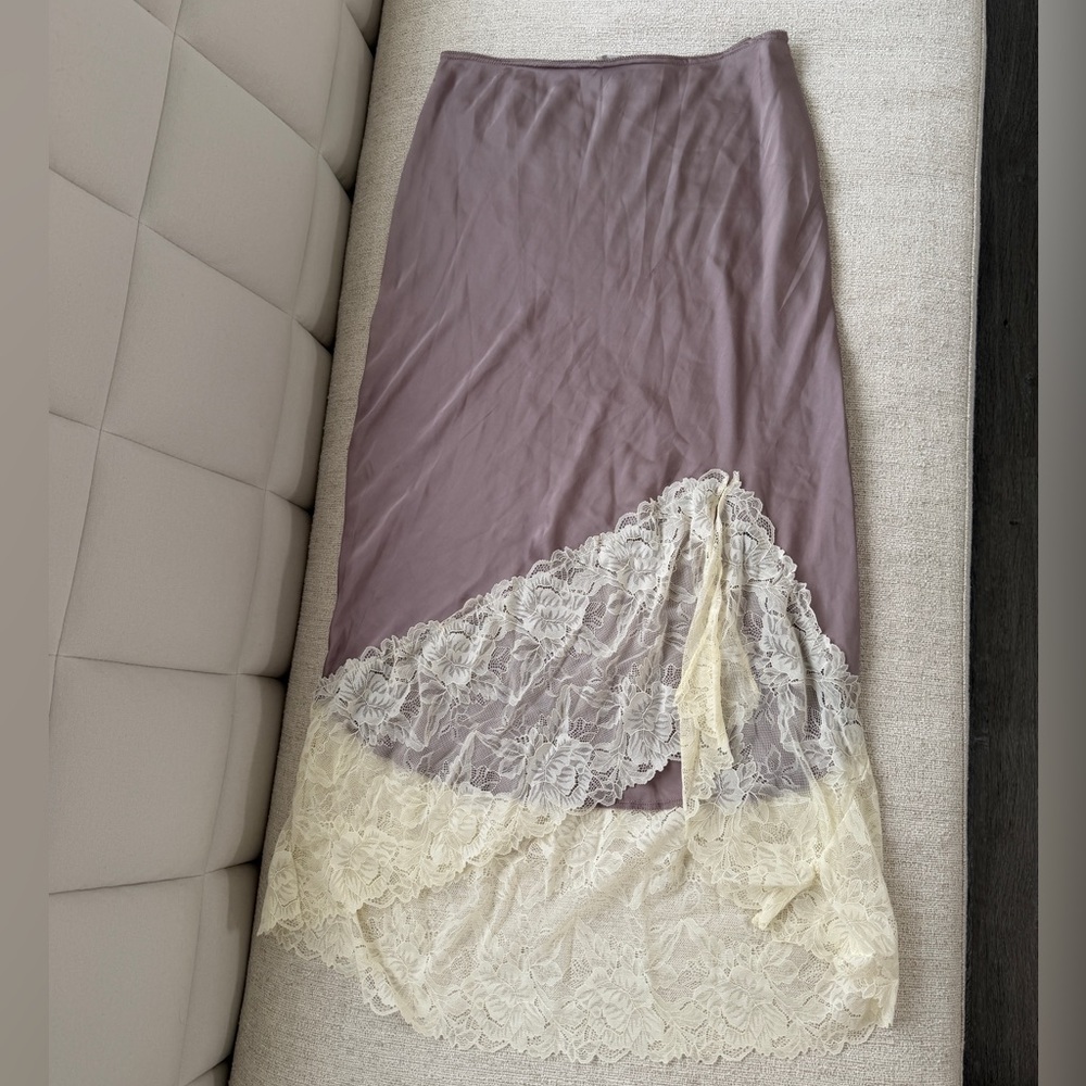 Free People Intimately Heart Eyes Half Slip Midi Skirt - Picture 6 of 12